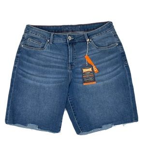 JAG Drew Boyfriend Blue Jean Shorts Size 12 / 31 New